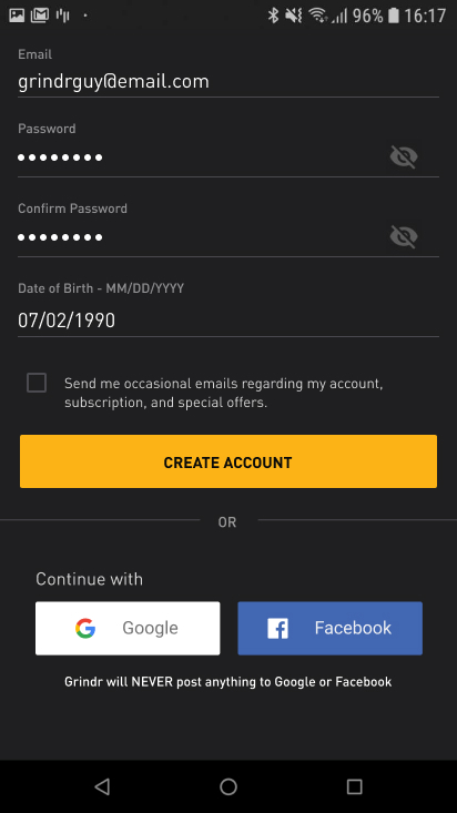 How to log into grindr web